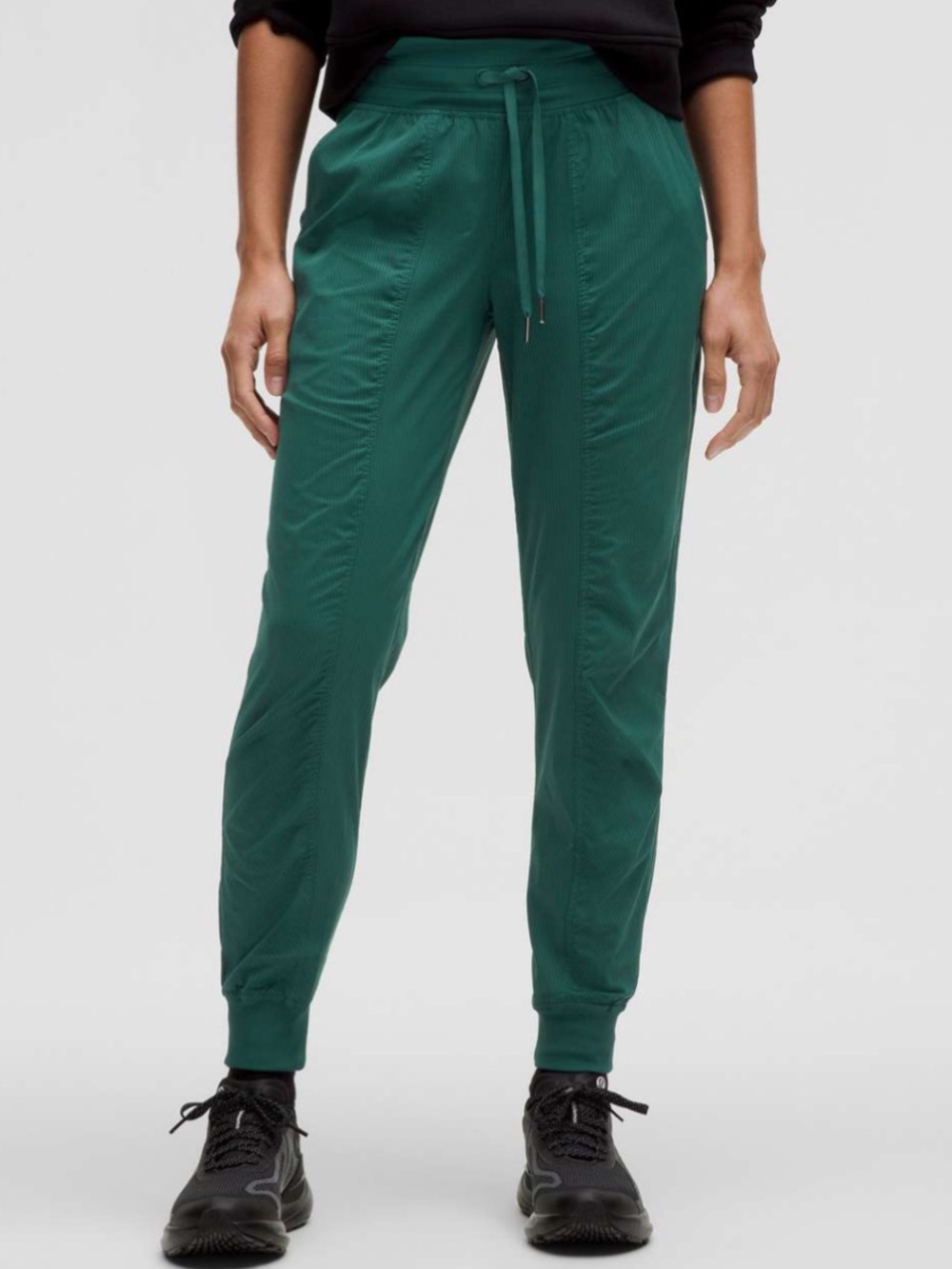 Lululemon Dance Studio Mid-Rise Jogger Pants Full Length Storm Teal Green 4